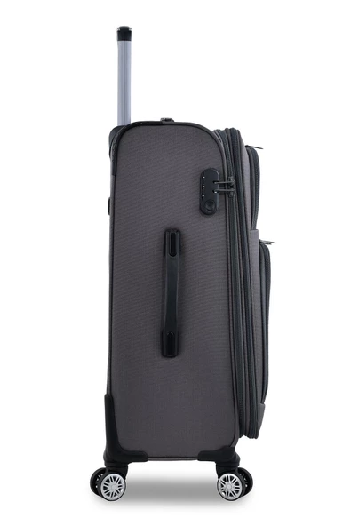 Fossil Ultra Light Kumaş 3'Lü Valiz Seti Gri FSL010 - 4