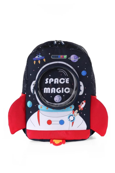 Young Space Magıc Uzay Desenli Okul Çantası 51737 - 1