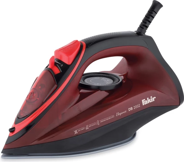 Fakir Db2002 Elegance 2400w Kırmızı Buharlı Ütü