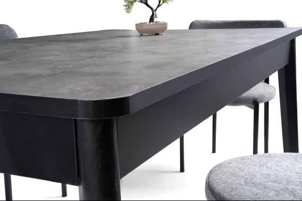 Safir Salon Açılır Yemek Mutfak Masası 90x145cm - 7