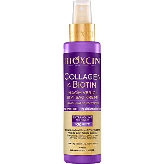 Bioxcin Collagen Biotin Hacim Verici Sıvı Saç Kremi 150ml ürün görseli