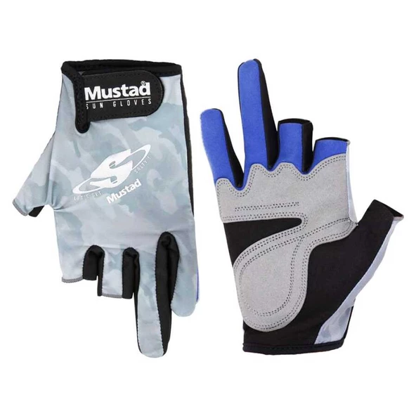 Mustad UV Korumalı Balıkçı Eldiveni  Standart M