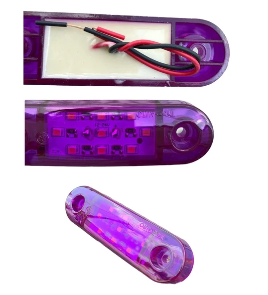 Parmak Led 9Ledli 12-24 Volt Uyumlu 5 adet - 3