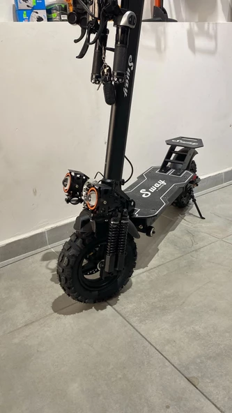 SWAY Puma Çift Amortisörlü 1000w 10 Inç Elektrikli Scooter
