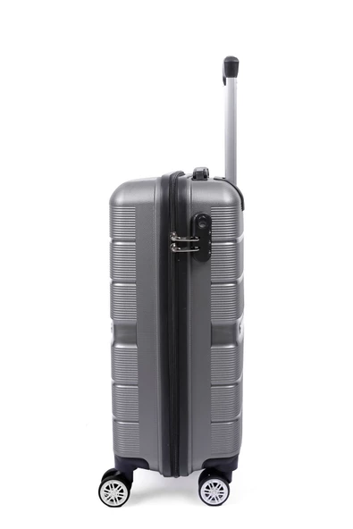 Kırılmaz Slikon Polipropilen 3'lü Valiz Seti Büyük / Orta / Kabin Boy - 4