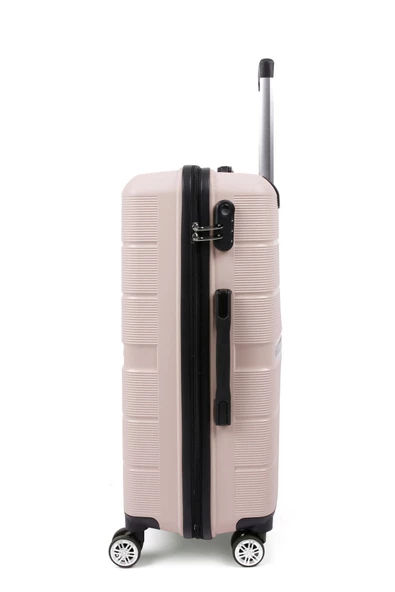 Kırılmaz Slikon Polipropilen 3'lü Valiz Seti Büyük / Orta / Kabin Boy - 4