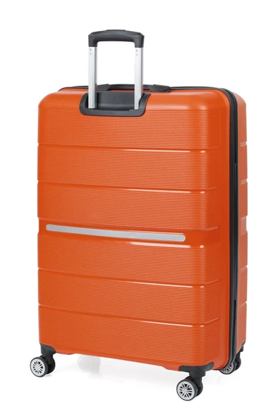 Kırılmaz Slikon Polipropilen 3'lü Valiz Seti Büyük / Orta / Kabin Boy - 3