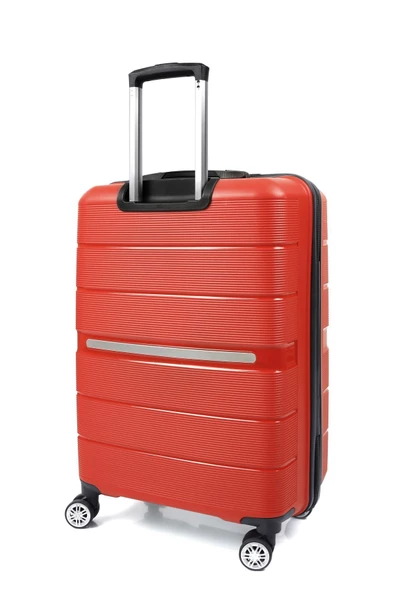 Kırılmaz Slikon Polipropilen 3'lü Valiz Seti Büyük / Orta / Kabin Boy - 3