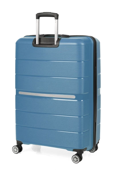 Kırılmaz Slikon Polipropilen 3'lü Valiz Seti Büyük / Orta / Kabin Boy - 3