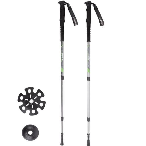 Evolite Ultralite Titanium Antishock Trekking Batonu - 12