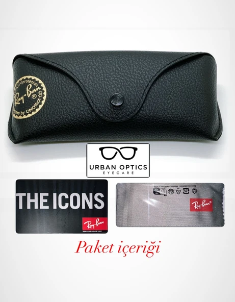 Ray-Ban Clubmaster 3016 W0365 Black/Gold-Green Güneş Gözlüğü - 5