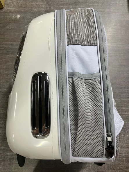 Petkit Breezy 2 Beyaz Evcil Hayvan Çantası (OUTLET) (12 AY EVOFONE GARANTİLİ) - 4