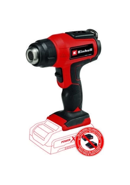 Einhell TE-HA 18 Li-Solo 18V Akülü Sıcak Hava Tabancası - 4520500