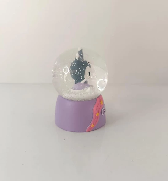 Kar Küresi Sanrio Kuromi Işıklı Kar Küresi Ev Ofis Dekor Biblo Obje 8.5 - 4