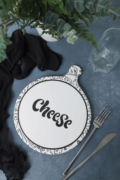 Keramika Keraart Cheese Peynir Sunum Tabağı 26 Cm 22094 - 4