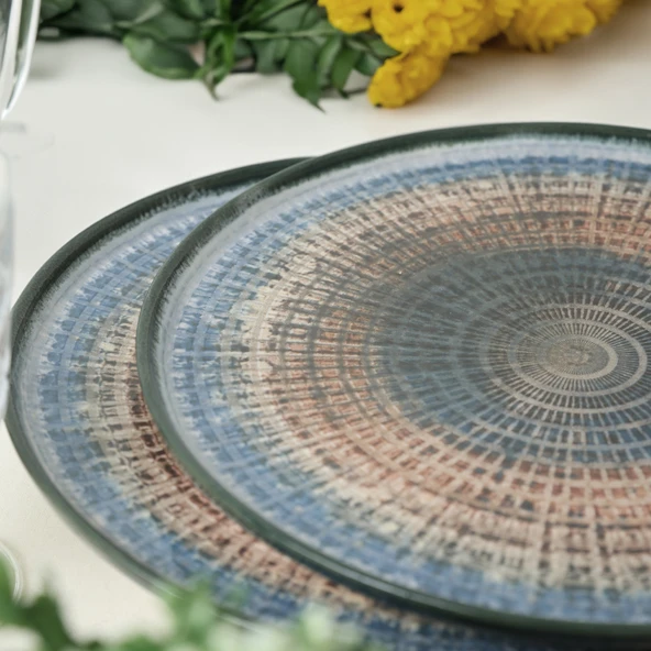 Keramika Keraart Hydra Nordic Servis Tabağı 28 Cm 6 Adet 21279