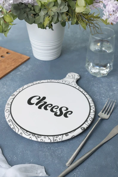 Keramika Keraart Cheese Peynir Sunum Tabağı 26 Cm 22094 - 2