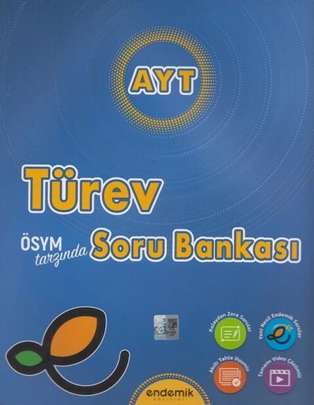 Endemik AYT Türev Soru Bankası Endemik Yayınları