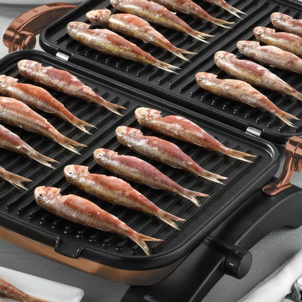 KORKMAZ A329-20 TOSTKOLİK TOST MAK.ROSA GOLD - 3