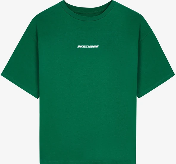 Skechers M Graphic Tee Oversize T-Shirt S232404- Erkek Tişört - 2