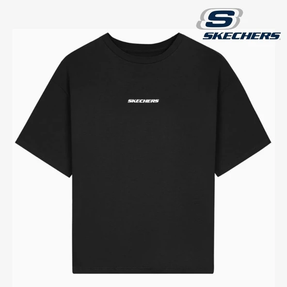 Skechers M Graphic Tee Oversize T-Shirt S232404- Erkek Tişört - 7