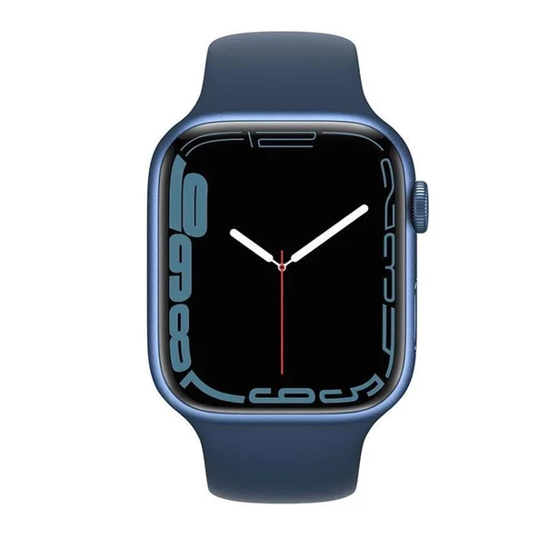 Apple Watch Series 7 45mm Blue Yenilenmiş B Kalite (12 Ay Garantili)