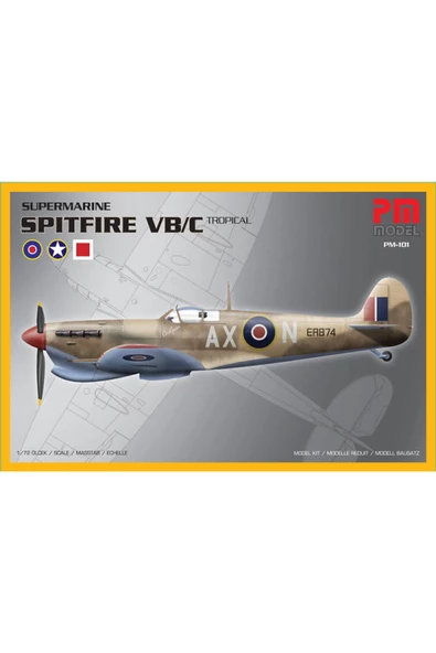 Model Spıtfıre Maket Vb/c