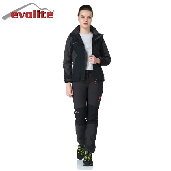 Evolite Diva Bayan 3in1 Gri/Siyah Mont - 3