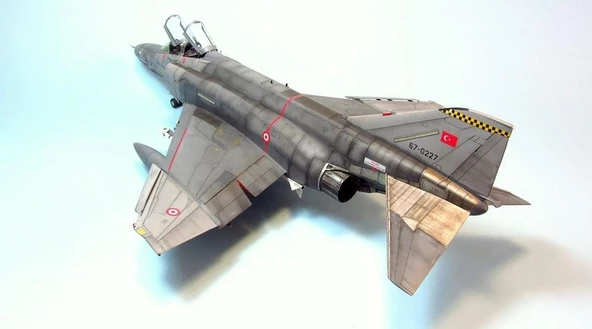 F-4 E/F Phantom 2 PM Model Demonte Plastik Uçak Maket Kiti - 3