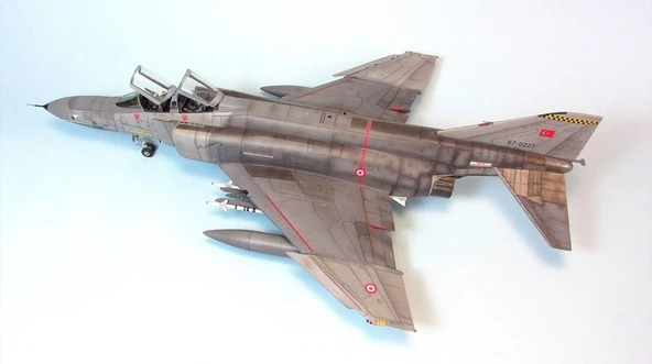F-4 E/F Phantom 2 PM Model Demonte Plastik Uçak Maket Kiti - 2