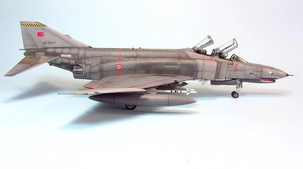 F-4 E/F Phantom 2 PM Model Demonte Plastik Uçak Maket Kiti - 5