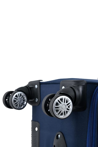 Fossil Ultra Light Kumaş Unisex Kabin Boy Valiz Lacivert FSL010 - Resim 5