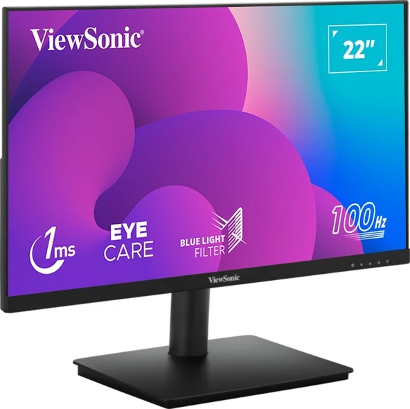 Vıewsonıc 21.5" VA220-H Fullhd 1ms 100HZ HDMI VGA Superclear 3 Kenar Çerçevesiz Monıtor - 2