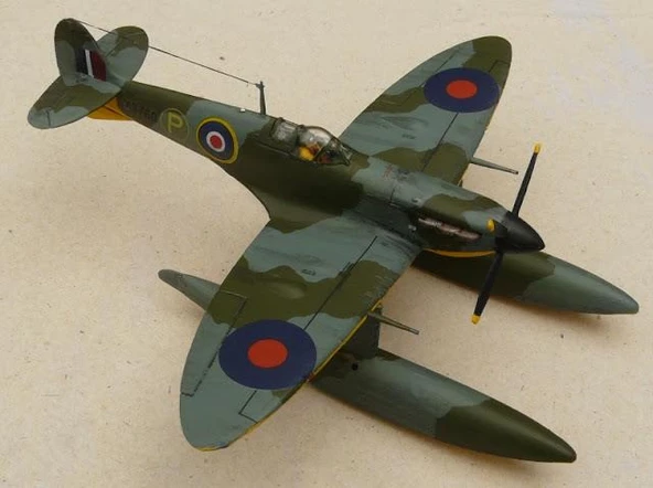 Supermarine Spitfire Vb FloatPlane PM Model Demonte Plastik Uçak Maket Kiti - 5
