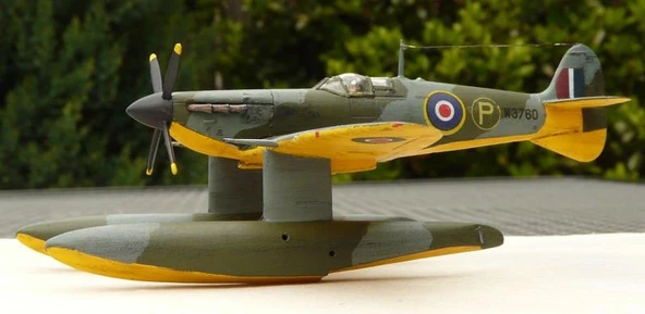Supermarine Spitfire Vb FloatPlane PM Model Demonte Plastik Uçak Maket Kiti - 2