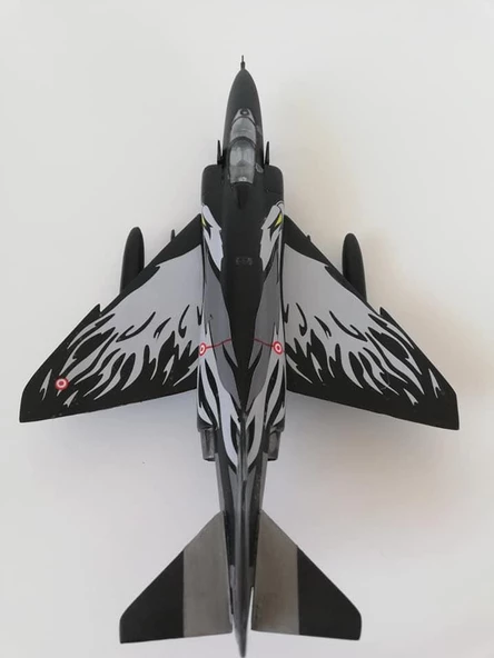 F-4 Phantom 2 Kara Şahin PM Model Demonte Plastik Uçak Maket Kiti - 4