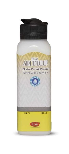 Artdeco Su Bazlı Ekstra Parlak Vernik 140 ML