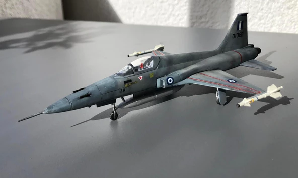 Northrop F-5 A Freedom Fighter PM Model Demonte Plastik Uçak Maket Kiti - 2
