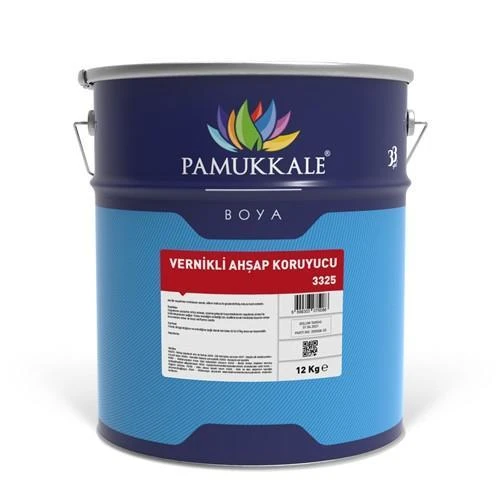 Pamukkale Ahşap Koruyucu Vernikli 12 Kg Açık Meşe