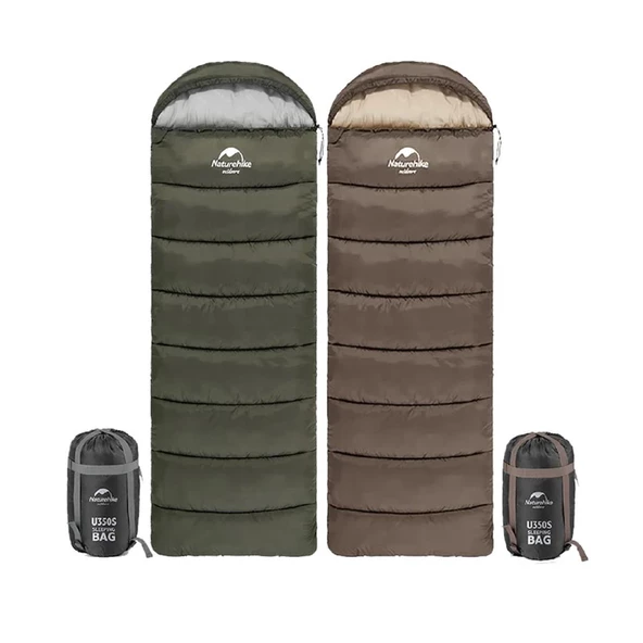 Naturehike U350 Zarf Tarzı Kapüşonlu Uyku Tulumu -13°C - 2