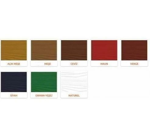 Pamukkale Ahşap Koruyucu Vernikli 12 Kg Tik Ağacı - Resim 2