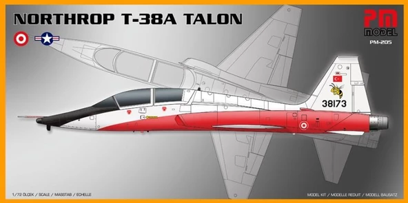 Northrop T-38A Talon PM Model Demonte Plastik Uçak Maket Kiti
