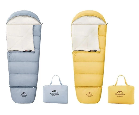 Naturehike C180 UltraLight Pamuklu Uyku Tulumu -8°C ( Çocuk ) - 6