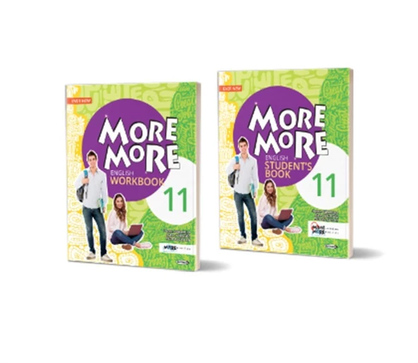 NEW More&More English 11 Students Book + Workbook KURMAY YAYINLARI