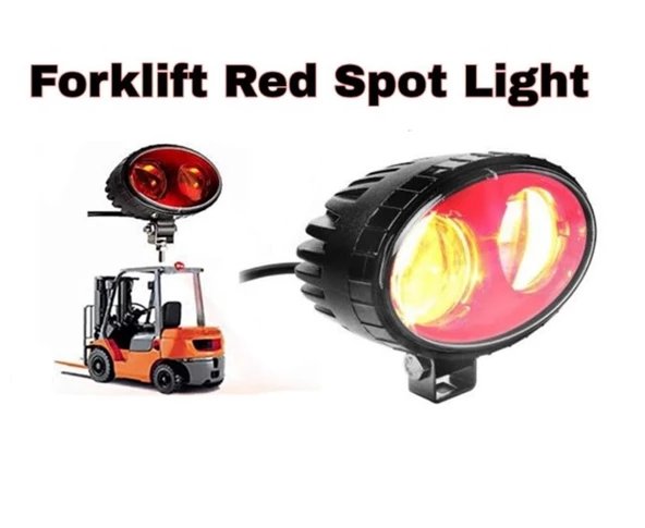Forklift Red Spot Kırmızı Güvenlik Işığı 10-80v
