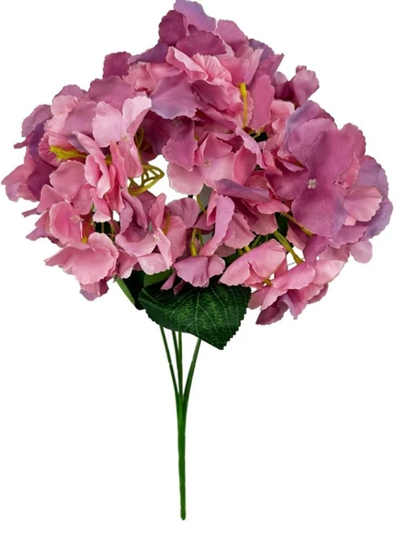 Nettenevime Yapay Çiçek Ortanca Çiçeği Demeti 43 cm Pembelila ürün görseli 1