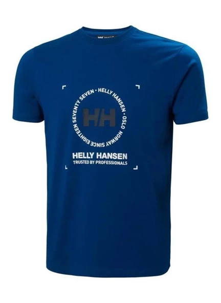 Helly Hansen Move Cotton T-Shirt - Deep Fjord