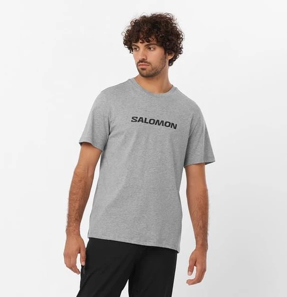 Salomon Logo Performans Erkek Koşu T-Shirt