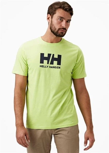 Helly Hansen Hh Logo Erkek T-Shirt - Sharp Green