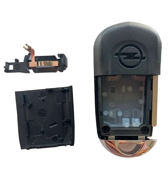 Opel Astra J Insignia Uyumlu Çevirici Modifiye Dönüşüm Kumanda Anahtar Kabı Oto Anahtarlık Logolu 2 Tuş - Resim 5